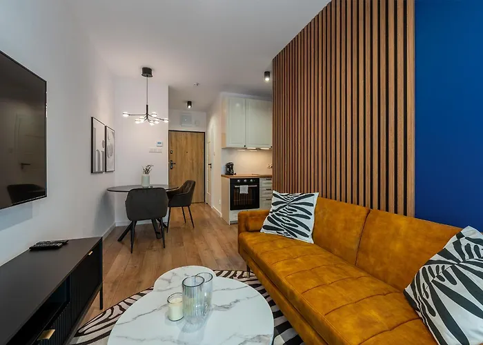 Lejlighed Golden Haven By Aparo - Nowy Apartament, Winda, Balkon, Szpital Ckd, *